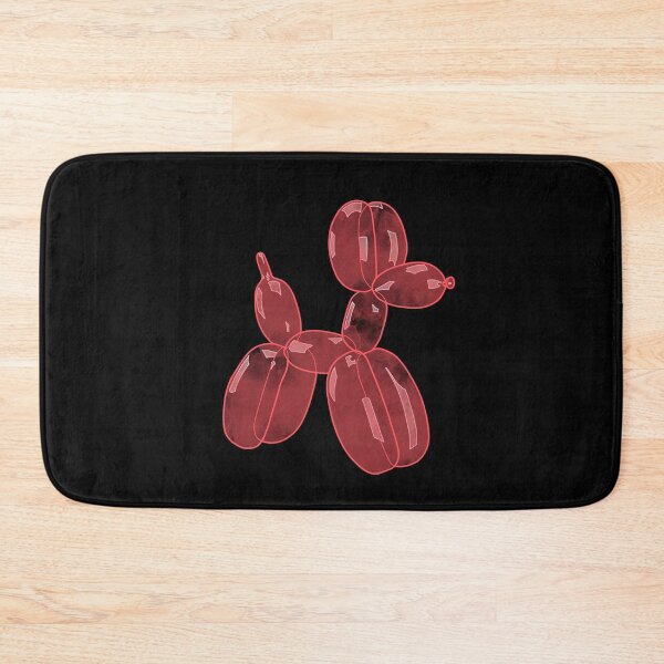 Item preview, Neon Balloon Dog - Red on Black designed and sold by FoxfireStardust.
