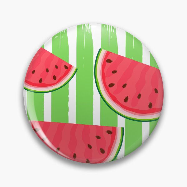 Item preview, Vibrant Watermelon Fruit Slices Pattern Art designed and sold by KAWAII STUDIO NB.