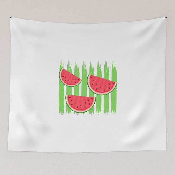Item preview, Vibrant Watermelon Fruit Slices Pattern Art designed and sold by KAWAII STUDIO NB.