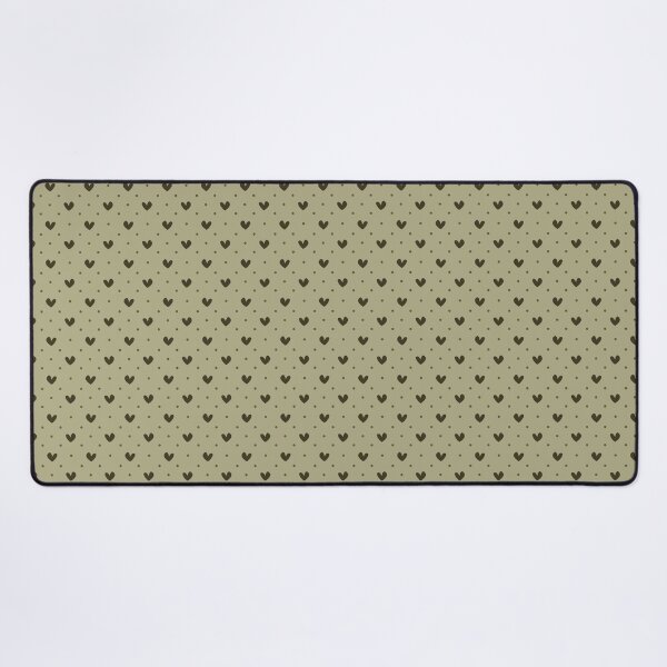 Item preview, Minimalist Sage Green and Olive Heart Pattern | Boho Sage Green Heart and Dots Pattern | Soft Sage and Olive Love Dotted Hearts | Romantic Sage Green Heart Pattern designed and sold by VivaFy.