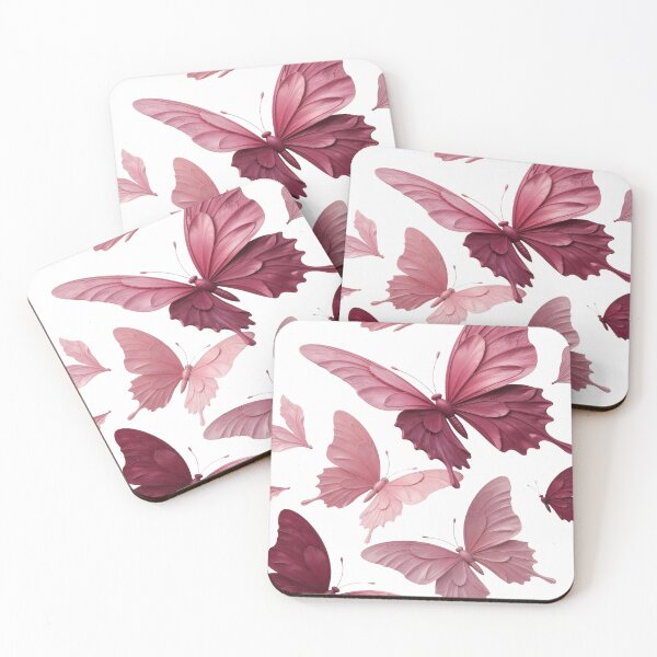 Item preview, Pink Abstract Butterfly Design 3d Art designed and sold by dazzlemakers.