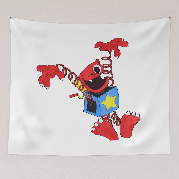 Item preview, Boxy Boo 2D Cartoon Poppy Playtime designed and sold by bluejourney1987.
