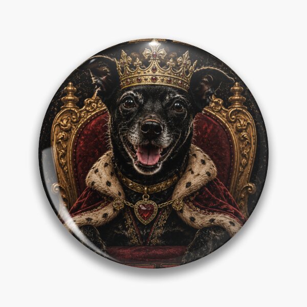 Item preview, Queen Stella – Royal Dog Queen | Vintage Crown T-Shirt designed and sold by Maggie1475.