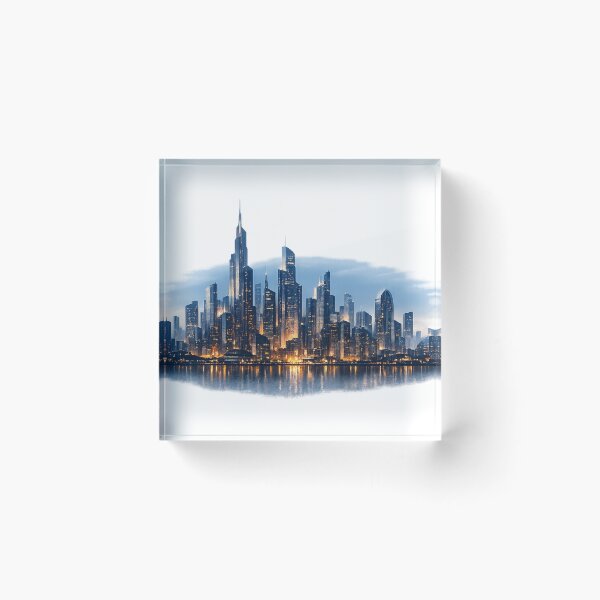Item preview, Futuristic City Skyline designed and sold by MixPhoneCases.