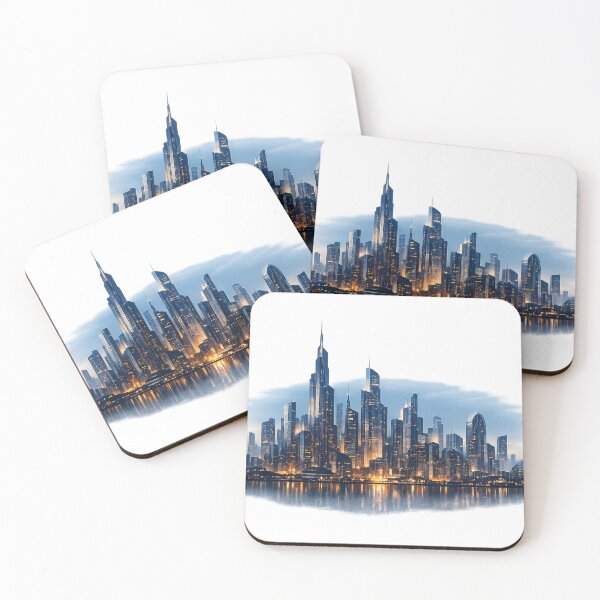 Item preview, Futuristic City Skyline designed and sold by MixPhoneCases.