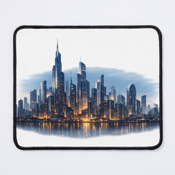 Item preview, Futuristic City Skyline designed and sold by MixPhoneCases.