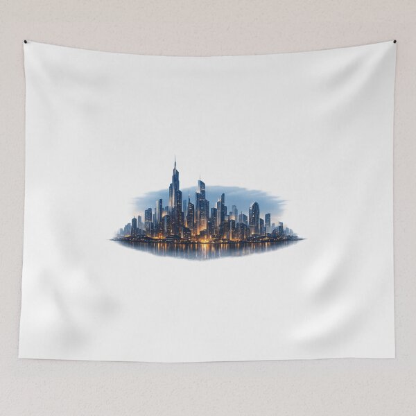 Item preview, Futuristic City Skyline designed and sold by MixPhoneCases.