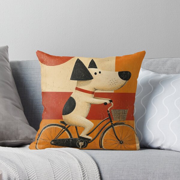 Item preview, Mid Century Dog Bicycle Ride designed and sold by Pure Craft.