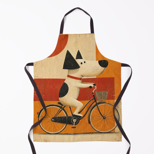 Item preview, Mid Century Dog Bicycle Ride designed and sold by Pure Craft.
