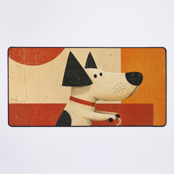 Item preview, Mid Century Dog Bicycle Ride designed and sold by Rohan132.