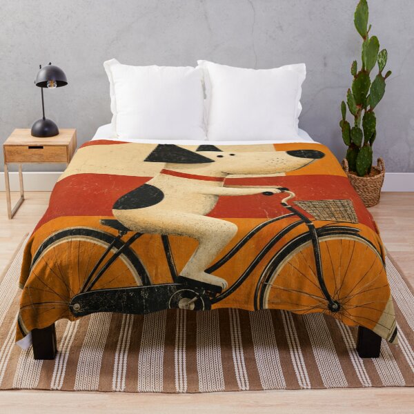 Item preview, Mid Century Dog Bicycle Ride designed and sold by Rohan132.