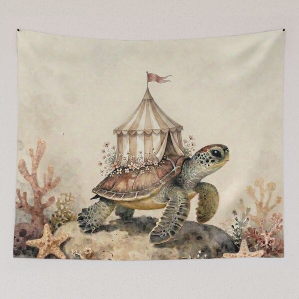 Item preview, Dream Circus Turtle designed and sold by AkaJune.