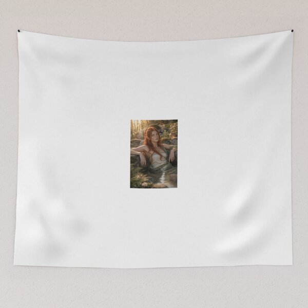 Item preview, Redhaired Elf Relaxation in Forest Spring designed and sold by CathryneDelamort.