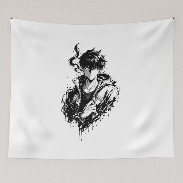 Item preview, Sung Jin Woo Ink Portrait designed and sold by nyxium-art.