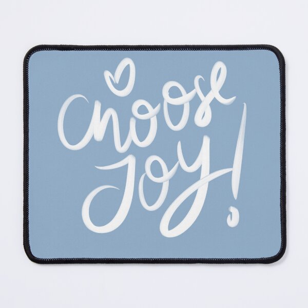 Item preview, Choose Joy – Minimalist Hand Lettered Positive Quote designed and sold by StickyDelights.