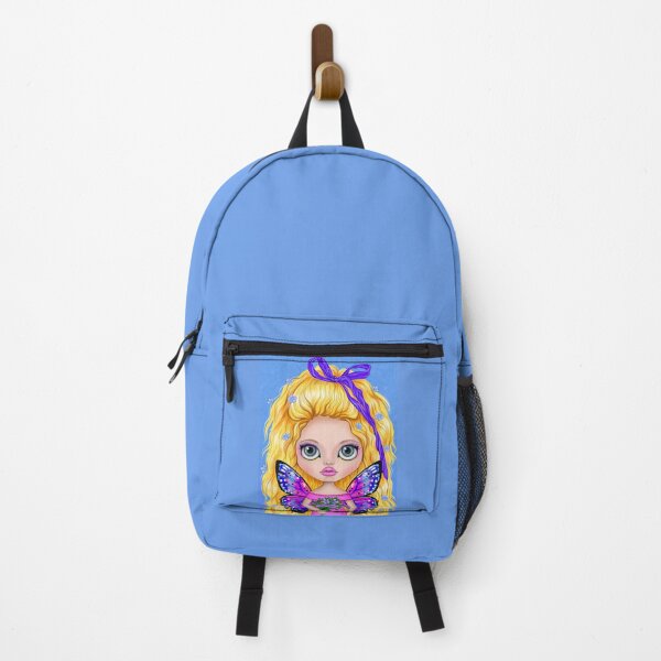 Item preview, Cute Blonde Flower Fairy with Butterfly Wings designed and sold by Skayana.