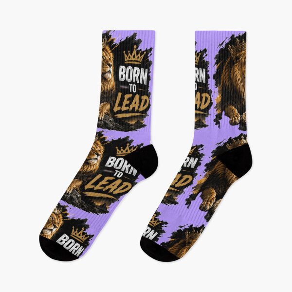 Item preview, Born To Lead Lion Crown Art designed and sold by DailyDoodlesBySumbul.