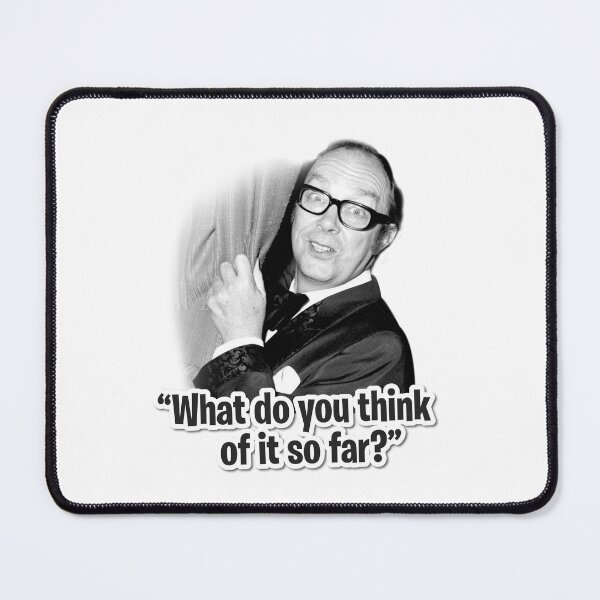 Item preview, Eric Morecambe 'What do you think of it so far' designed and sold by Stribo.