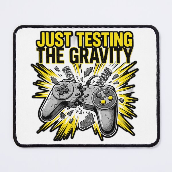 Item preview, Testing Gravity Broken Controller Rage Quit Funny designed and sold by ryanguas.