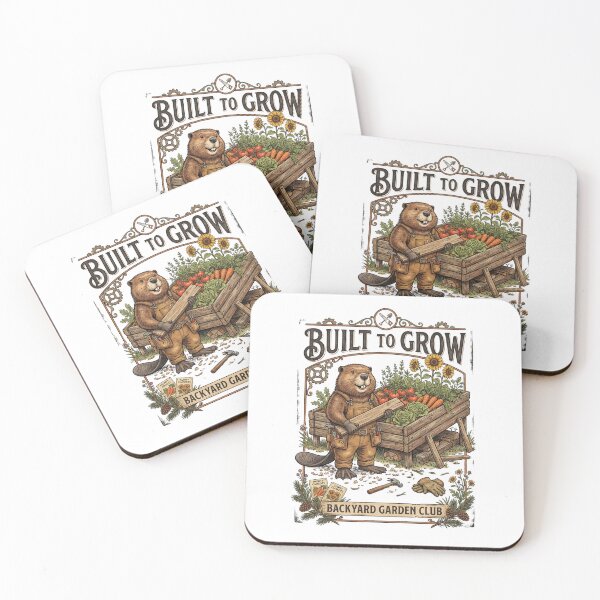 Item preview, Backyard Garden Club Beaver Badge designed and sold by Roy & Tiffany.