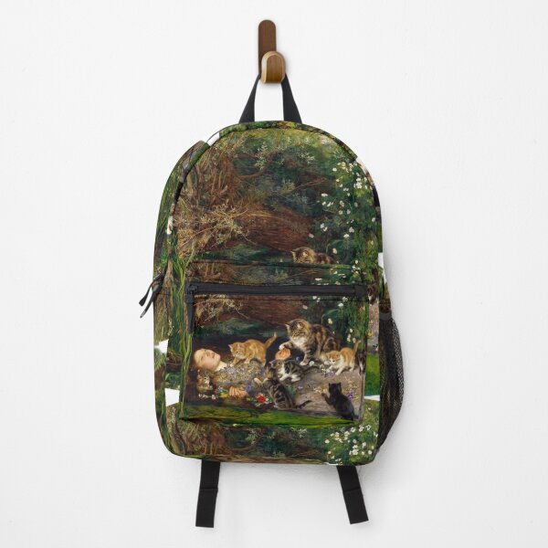 Item preview, Ophelia Painting by John Everett Millais | Ophelia Painting and cats designed and sold by TeeARTHY.