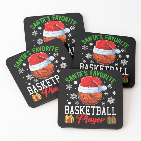 Item preview, Santa's Favorite Basketball Player Funny Christmas Basketball  designed and sold by Rahamkshop.