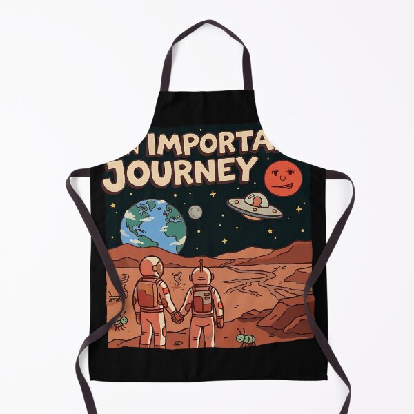 Item preview, An Important Journey Astronaut Retro Space designed and sold by UTAUTI.