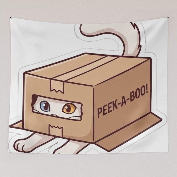 Item preview, Hide Cat designed and sold by Farinsta.