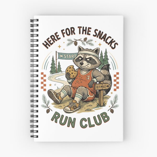 Item preview, Here For The Snacks Run Club designed and sold by Roy & Tiffany.