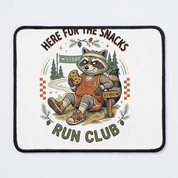 Item preview, Here For The Snacks Run Club designed and sold by Roy & Tiffany.