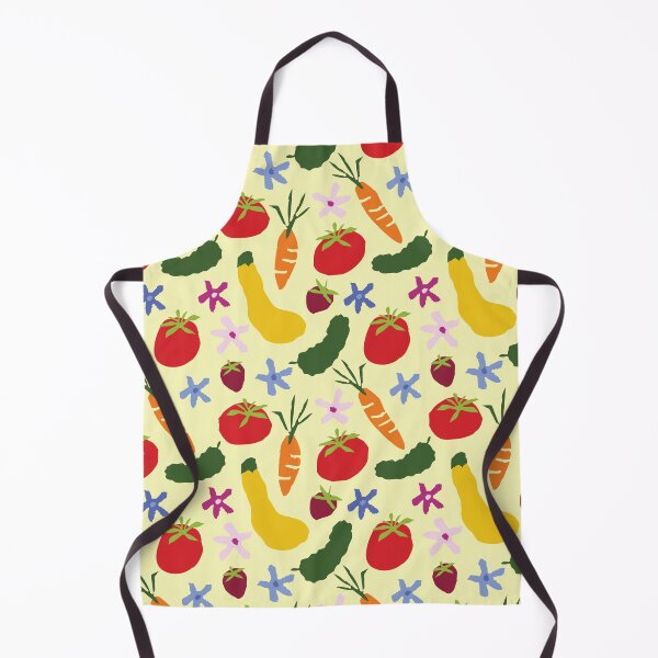 Item preview, Vibrant Vegetable Garden Produce Pattern designed and sold by KIrving Designs.