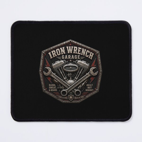 Item preview, Iron Wrench Garage – Hex designed and sold by Murbee.