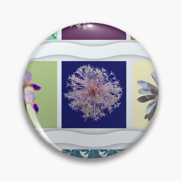 Item preview, Whimsical Mixed Flower Blossom Photo Collage designed and sold by JurateArt-DK.