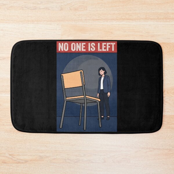 Item preview, No One Is Left Minimalist Comic Poster designed and sold by DuckOddity.