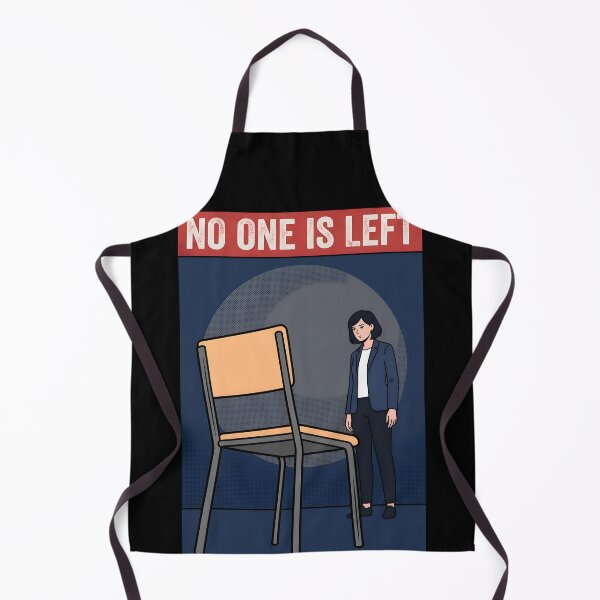 Item preview, No One Is Left Minimalist Comic Poster designed and sold by DuckOddity.