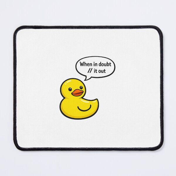 Item preview, When In Doubt Comment It Out | Funny Programmer designed and sold by GitSticker.