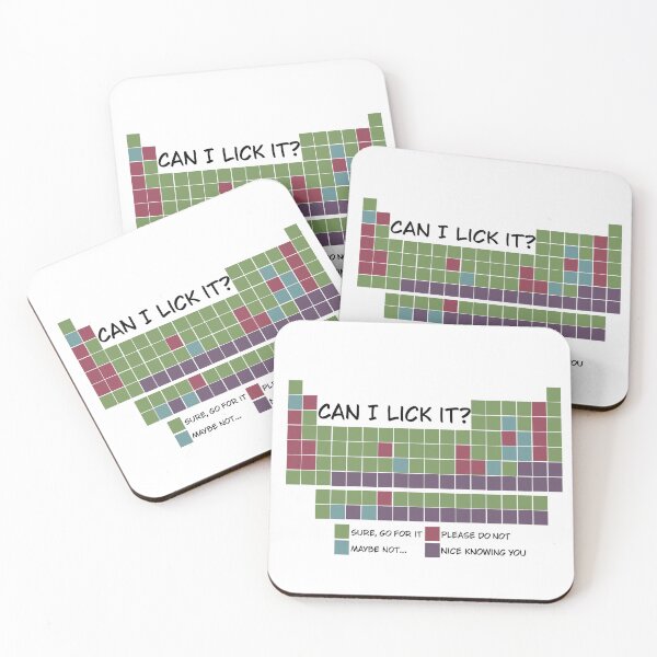 Item preview, Periodic table of Elements, can you lick it designed and sold by Bookreader123.