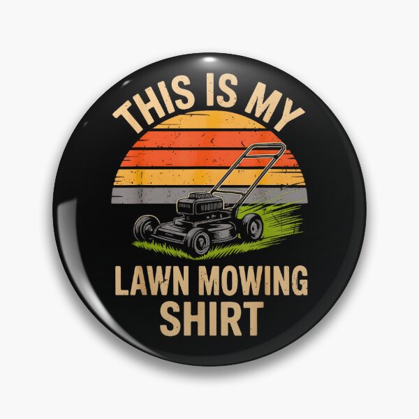 Item preview, Funny Lawn Mowing This Is My Lawn Mowing Shirt Grass Cutting designed and sold by Rahamkshop.