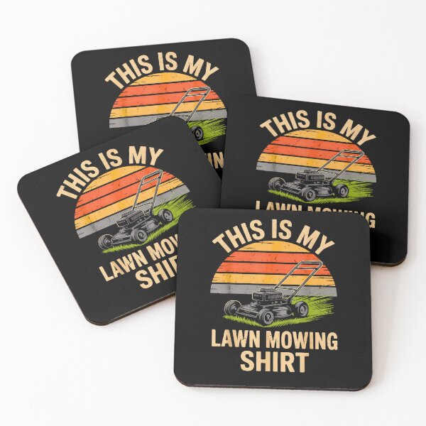 Item preview, Funny Lawn Mowing This Is My Lawn Mowing Shirt Grass Cutting designed and sold by Rahamkshop.