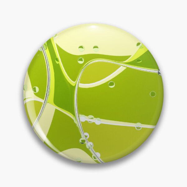 Item preview, Green Leaf Abstract – Organic Circles Pattern Print designed and sold by BuckaBaby.