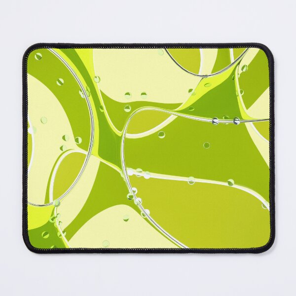 Item preview, Green Leaf Abstract – Organic Circles Pattern Print designed and sold by BuckaBaby.