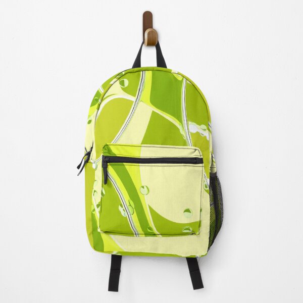 Item preview, Green Leaf Abstract – Organic Circles Pattern Print designed and sold by BuckaBaby.