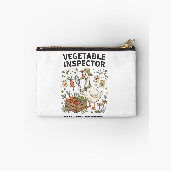 Item preview, Vegetable Inspector Quality Control Goose designed and sold by Tiffany Roy.