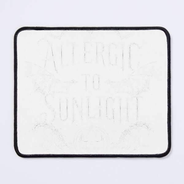 Item preview, Allergic To Sunlight Vampire Halloween Gothic Oversized T-Shirt designed and sold by omar ousalah.
