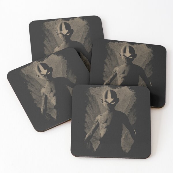 Item preview, Avatar Aang Vintage Shadow Portrait Inspired by Avatar The Last Airbender designed and sold by Seven Design.
