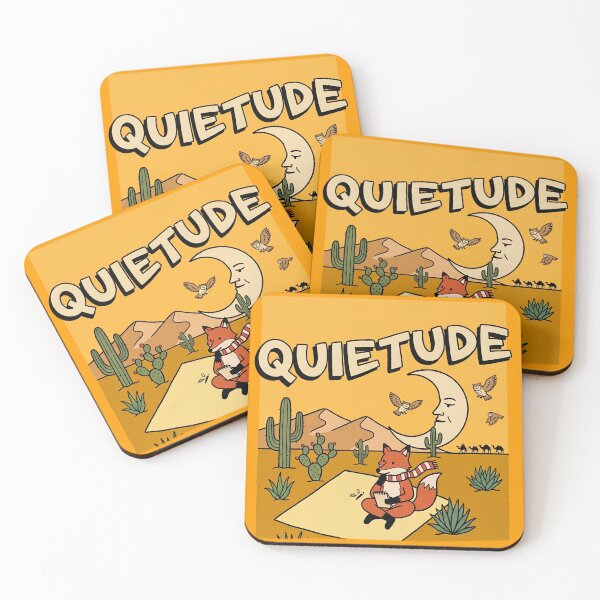 Item preview, Quietude Desert Fox Retro Aesthetic designed and sold by UTAUTI.