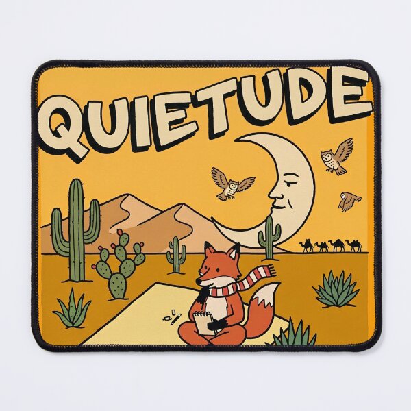 Item preview, Quietude Desert Fox Retro Aesthetic designed and sold by UTAUTI.