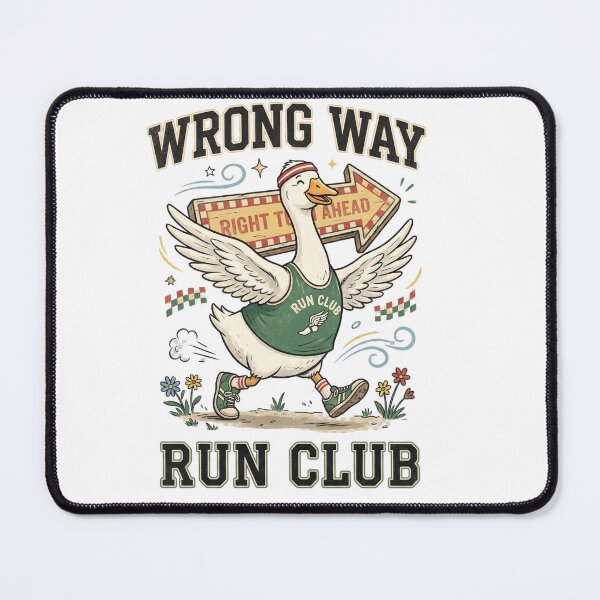 Item preview, Wrong Way Run Club Goose designed and sold by Roy & Tiffany.