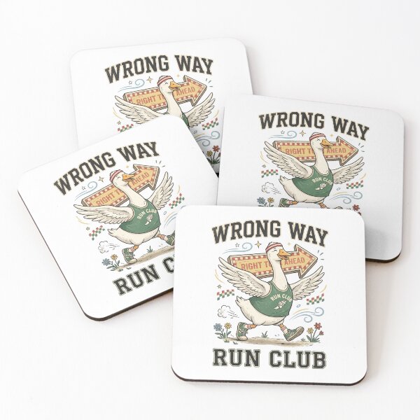Item preview, Wrong Way Run Club Goose designed and sold by Roy & Tiffany.