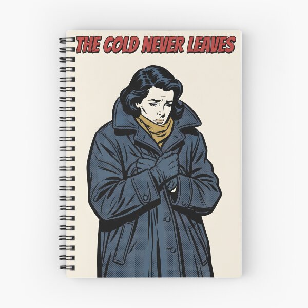 Item preview, The Cold Never Leaves Retro Comic Poster designed and sold by DuckOddity.